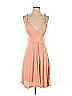 Les Petites... Collection 100% Lyocell Tan Cocktail Dress Size Sm (1) - photo 1
