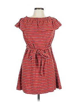 Old Navy Stripes Red Casual Dress Size XL