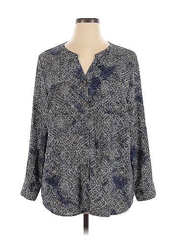 Catherines 3/4 Sleeve Blouse (view 1)