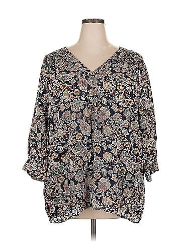 Adrienne Vittadini 3/4 Sleeve Blouse (view 1)