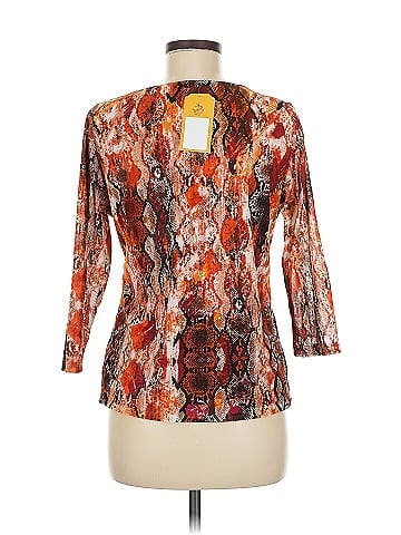 TanJay Vibrant Animal Print Blouse (view 2)