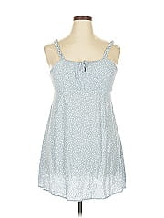 I Love H81 100% Polyester Ivory Tank Top Size S