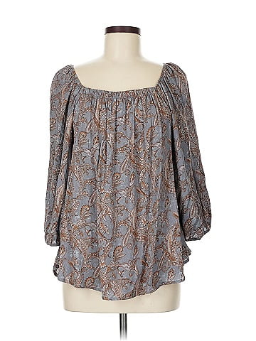 Chris & Carol 3/4 Sleeve Blouse (view 1)
