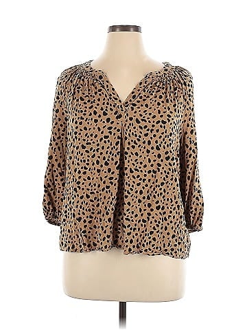 Crown & Ivy 3/4 Sleeve Blouse (view 1)