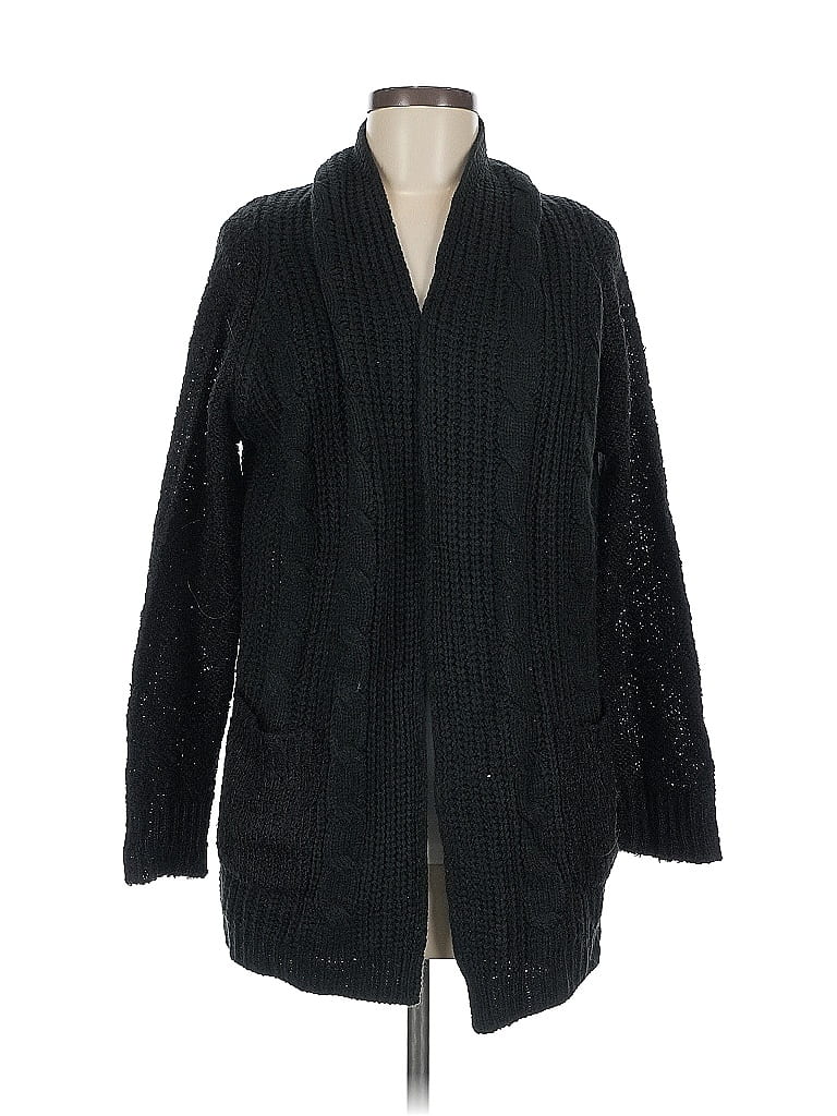Click to view more detailed imagery on our partner's website Pre-owned Cotton Emporium Cardigan Sweater In Black