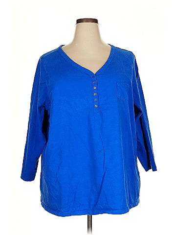 Roaman's 3/4 Sleeve T-Shirt (view 1)
