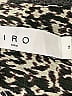 IRO 100% Silk Animal Print Black Silk Skirt Size EU (FR) 34 / US 2 - photo 3