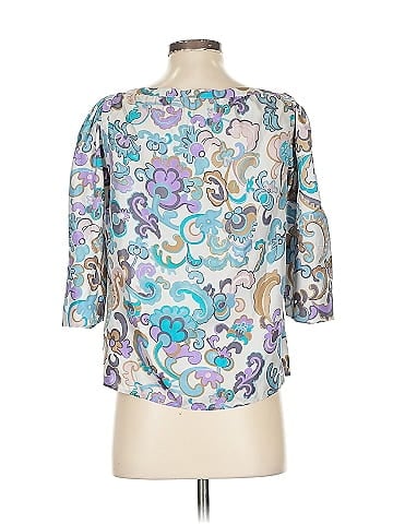 See By Chloé 3/4 Sleeve Silk Top (view 2)