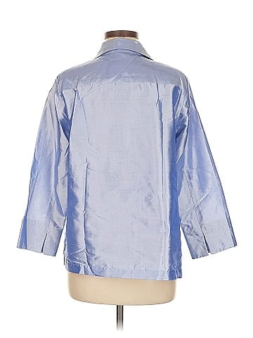 Charlotte Kellogg 3/4 Sleeve Silk Top (view 2)