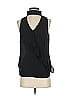 Trouve 100% Polyester Black Sleeveless Blouse Size S - photo 1