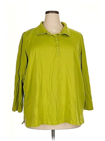Roaman's Long Sleeve Polo (view 1)