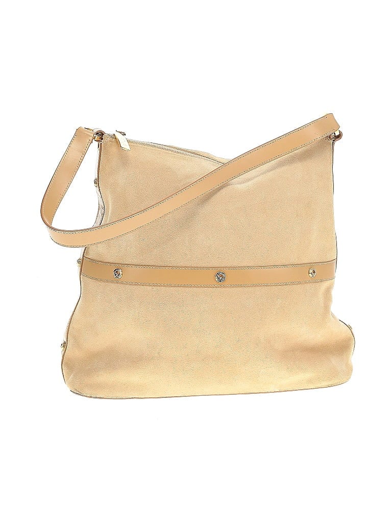 St. John Tan Leather Shoulder Bag One size - photo 1
