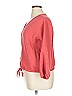 Max Studio Red 3/4 Sleeve Blouse Size 1X - photo 5
