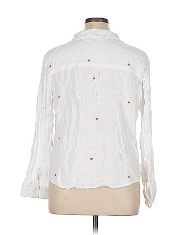 BeachLunchLounge 3/4 Sleeve Button-Down Shirt (view 2)