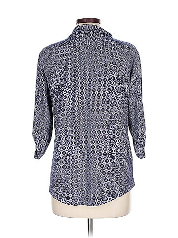Riders by Lee 3/4 Sleeve Button-Down Shirt (view 2)