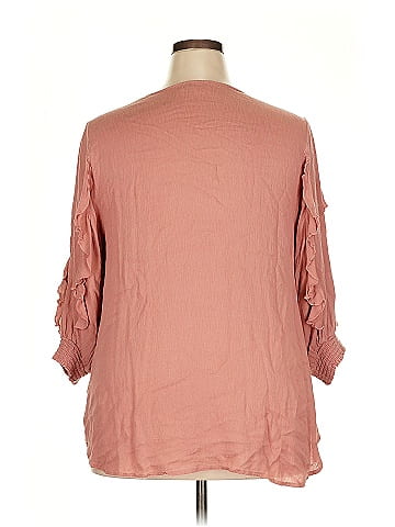 Democracy 3/4 Sleeve Blouse (view 2)