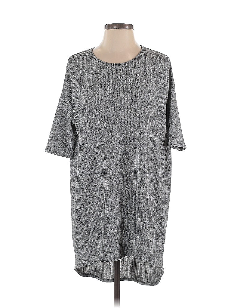 Pre-owned Lularoe Casual Dress In Gray