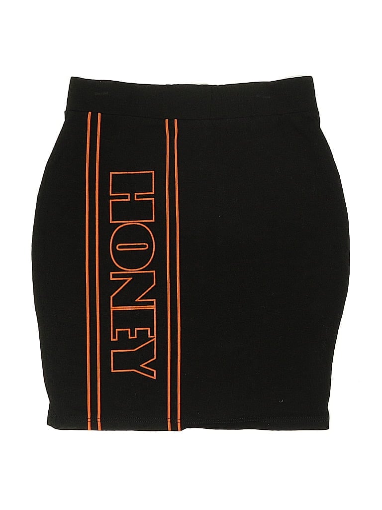Pre-owned Fashion Nova Casual Skirt In Black
