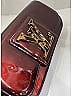 Louis Vuitton 100% Patent Leather Burgundy Patent Leather Vernis Amarante Sobe Clutch One size - photo 6