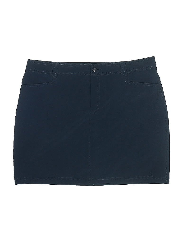 Pre-owned Eddie Bauer Active Skort In Blue