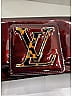 Louis Vuitton 100% Patent Leather Burgundy Patent Leather Vernis Amarante Sobe Clutch One size - photo 12