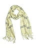 Unbranded Plaid Yellow Tan Scarf One size - photo 1