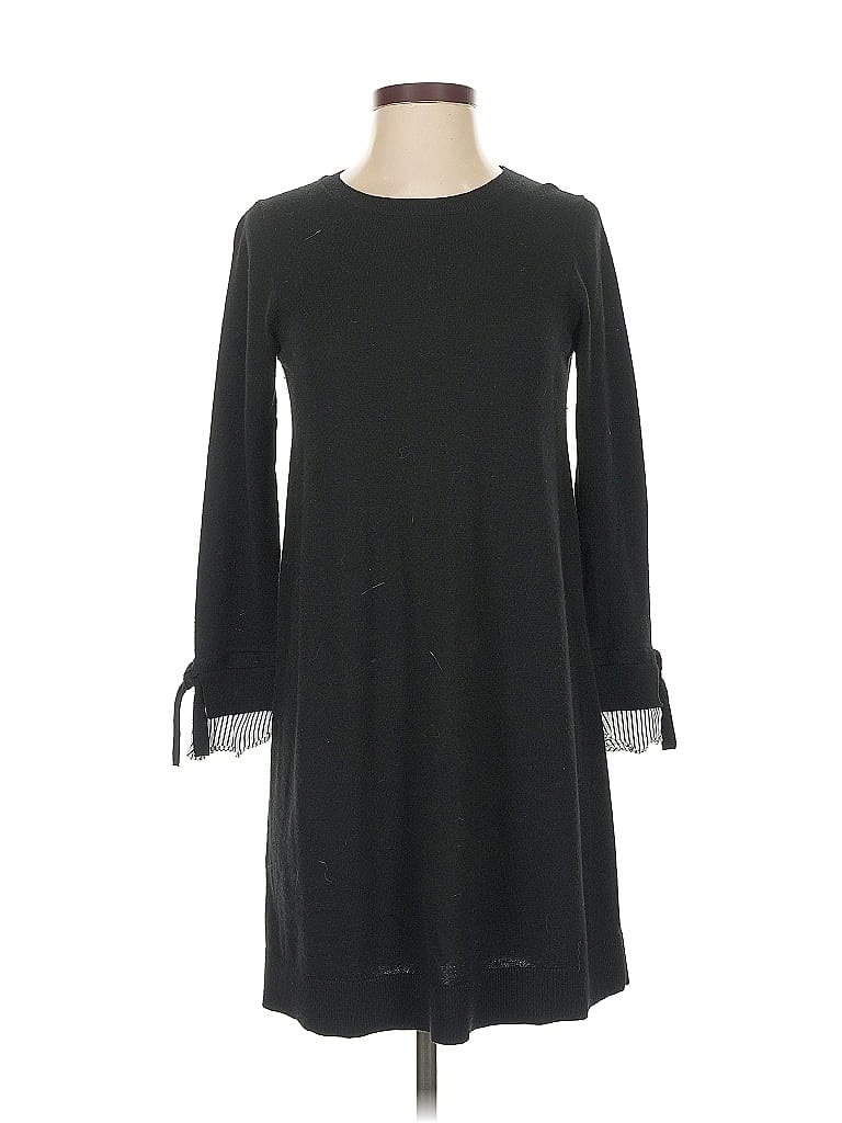 Pre-owned Ann Taylor Loft Casual Dress In Black