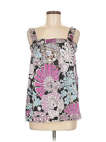 Alice & Trixie Sleeveless Silk Top (view 1)