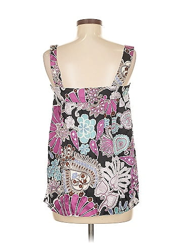 Alice & Trixie Sleeveless Silk Top (view 2)