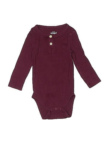 Cat & Jack Long Sleeve Onesie (view 1)