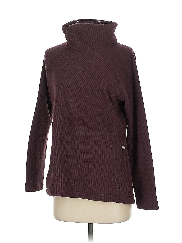 Pre-owned Royal Robbins Turtleneck Sweater In Burgundy