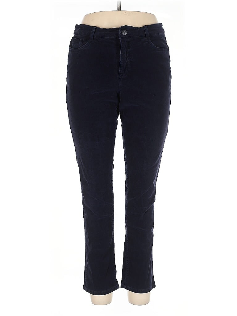 Pre-owned Croft & Barrow Casual Pants In Blue