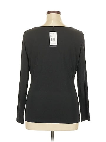Lafayette 148 New York Long Sleeve Blouse (view 2)