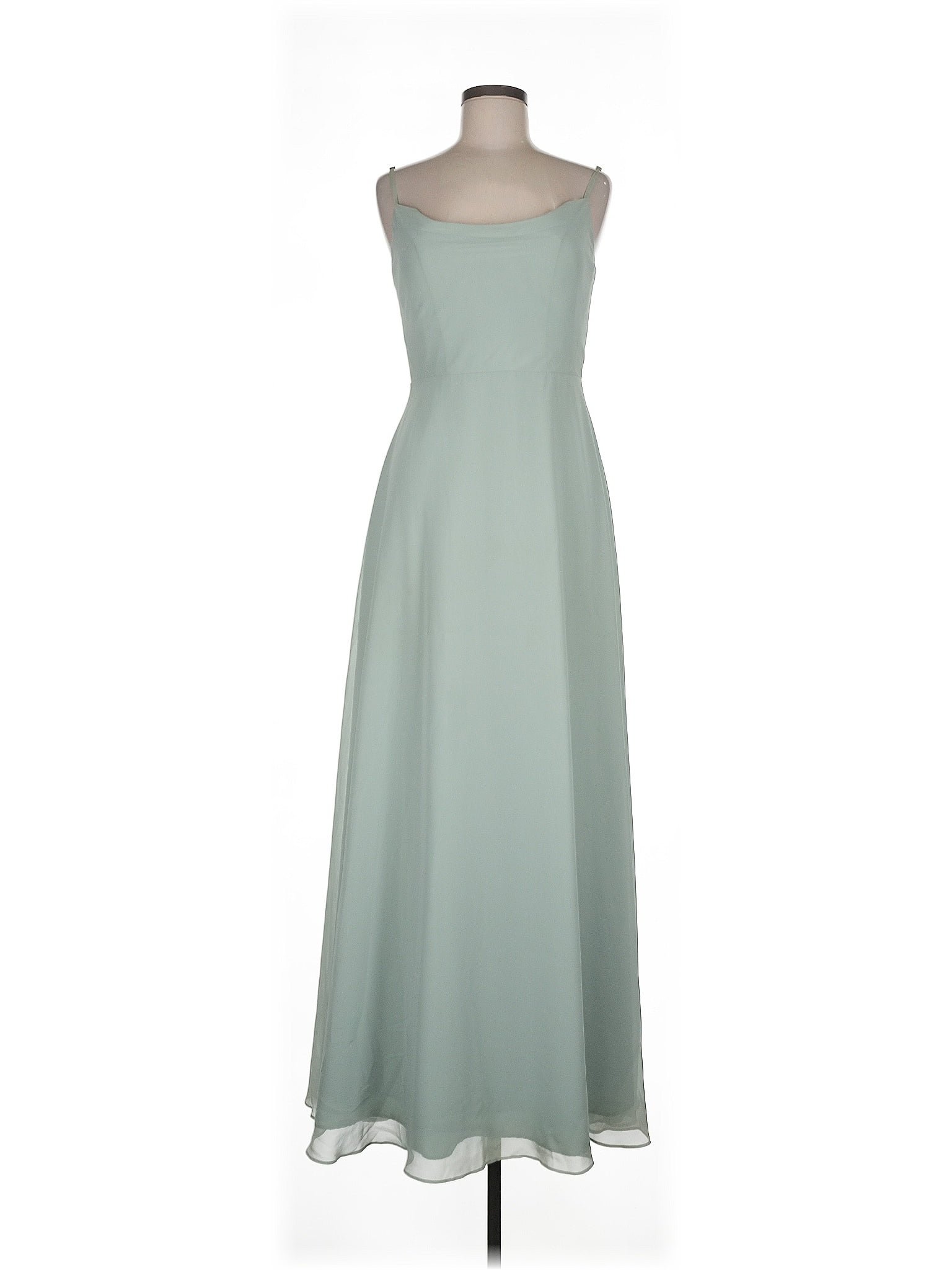 Azazie 100% Polyester Green Cocktail Dress Size 6