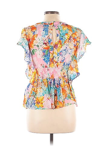 Bhanuni by Jyoti Short Sleeve Blouse (view 2)