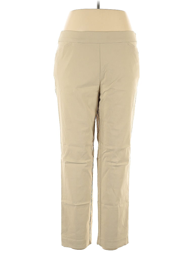 Counterparts Solid Tan Active Pants Size 14 - photo 1