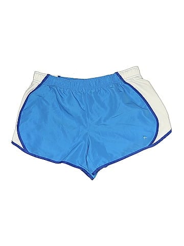 Danskin Now Blue Athletic Shorts with Elastic (view 1)