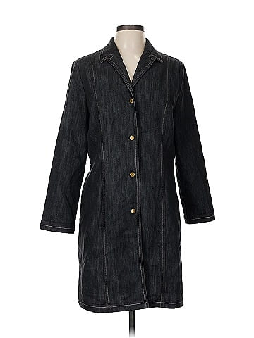 Marie Claire Gray Classic Denim Dress (view 1)