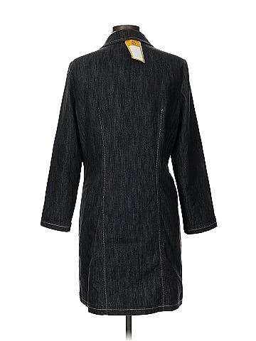 Marie Claire Gray Classic Denim Dress (view 2)