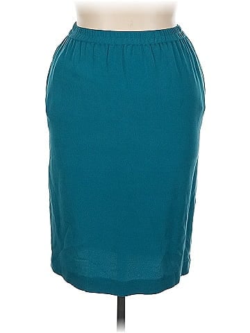 Adrianna Papell Silk Skirt (view 1)