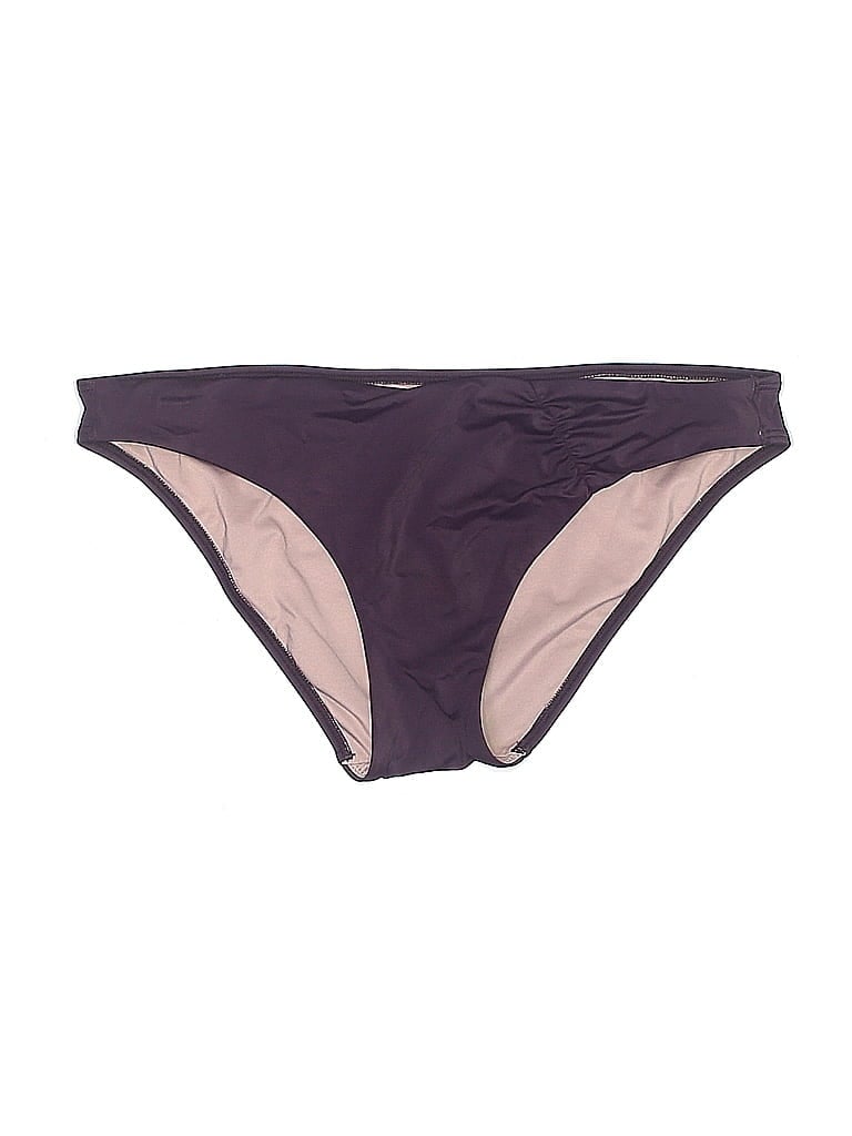 Pre-owned Victoria's Secret Swimsuit Bottoms In Purple