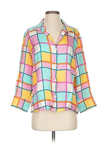 Loro Piana 3/4 Sleeve Button-Down Shirt (view 1)
