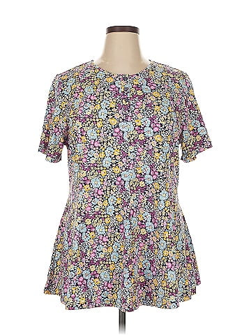 D&Co. Short Sleeve Blouse (view 1)