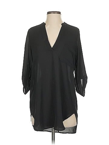 All in Favor 3/4 Sleeve Blouse (view 1)