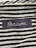 Robert Graham Stripes Silver Black Long Sleeve Button-Down Shirt Size 10 - 12 - photo 3
