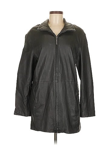 London Fog Faux Leather Jacket (view 1)