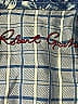Robert Graham 100% Cotton Tweed Blue Long Sleeve Button-Down Shirt Size 14 - 16 - photo 3
