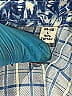 Robert Graham 100% Cotton Tweed Blue Long Sleeve Button-Down Shirt Size 14 - 16 - photo 4