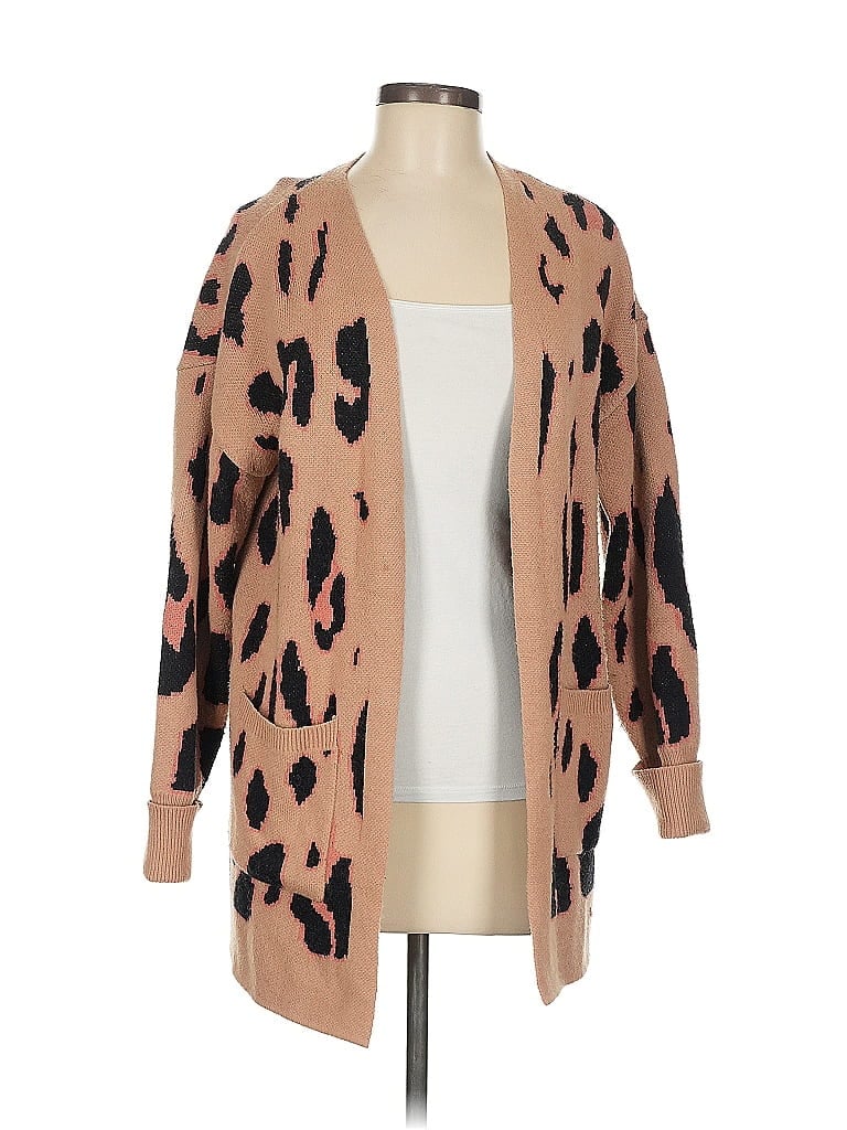 Pre-owned Merokeety Cardigan Sweater In Brown