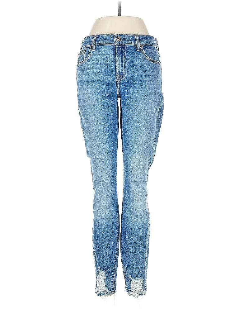 Click to view more detailed imagery on our partner's website Pre-owned 7 For All Mankind Jeans In Blue